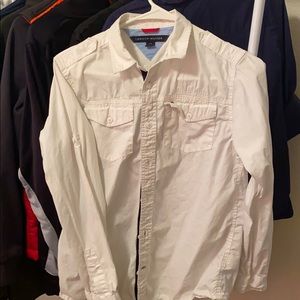 Long sleeve button down dress shirt